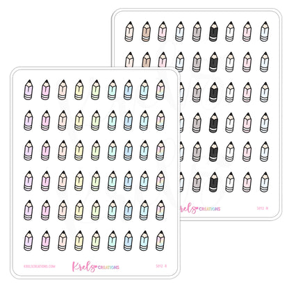 S012 | Pencil Stickers