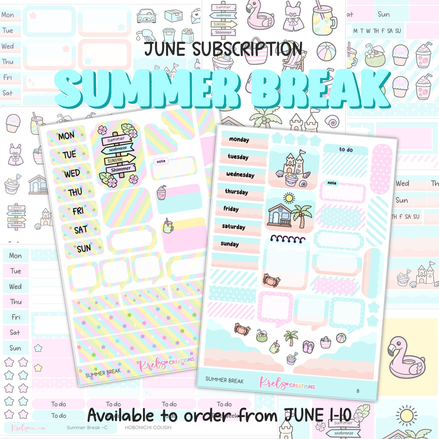 JOURNAL STICKER & WASHI TAPE SUBSCRIPTION