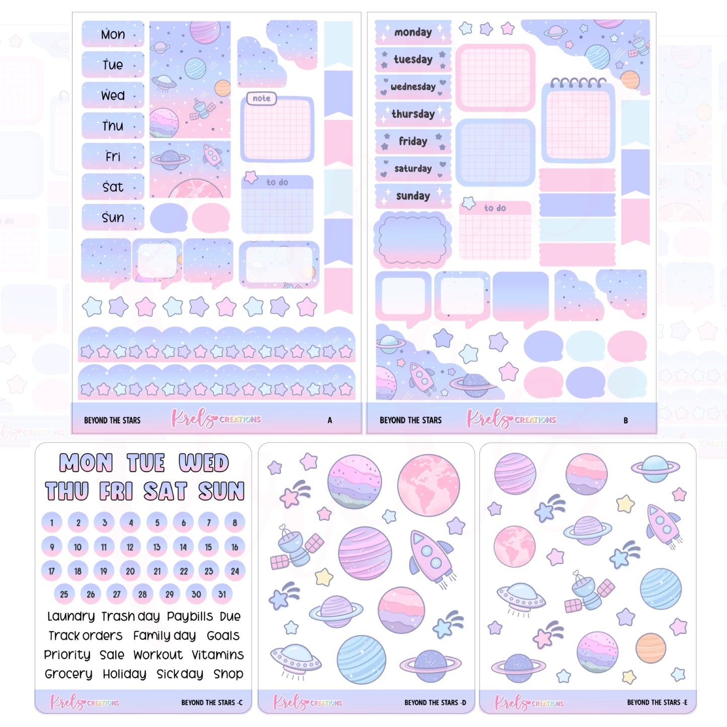 JOURNAL STICKER & WASHI TAPE SUBSCRIPTION