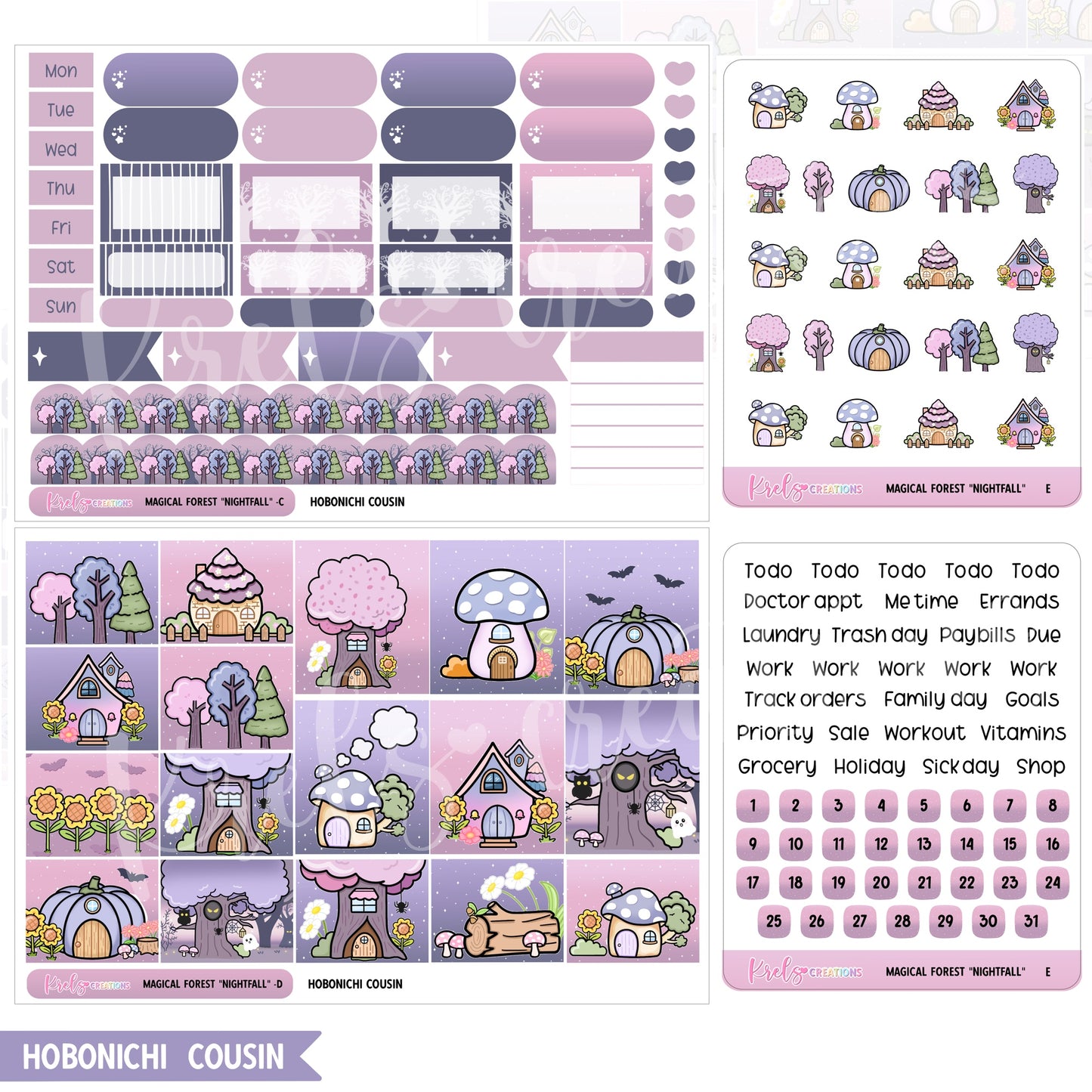 Magical Forest "Nightfall" | Choose a kit