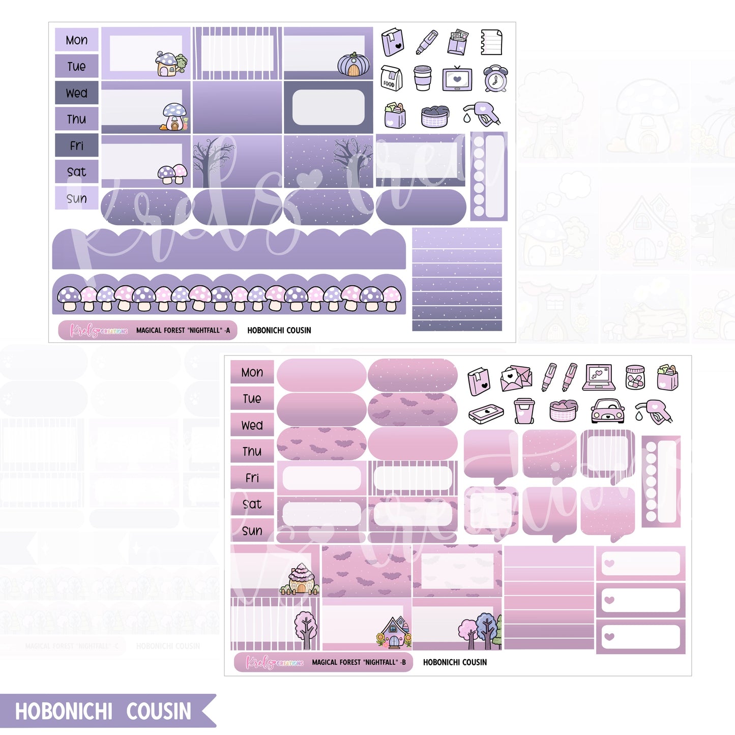 Magical Forest "Nightfall" | Choose a kit