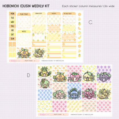 Fruity Town  | Hobonichi Cousin