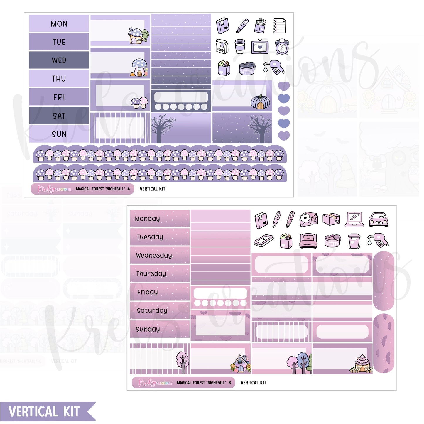 Magical Forest "Nightfall" | Choose a kit