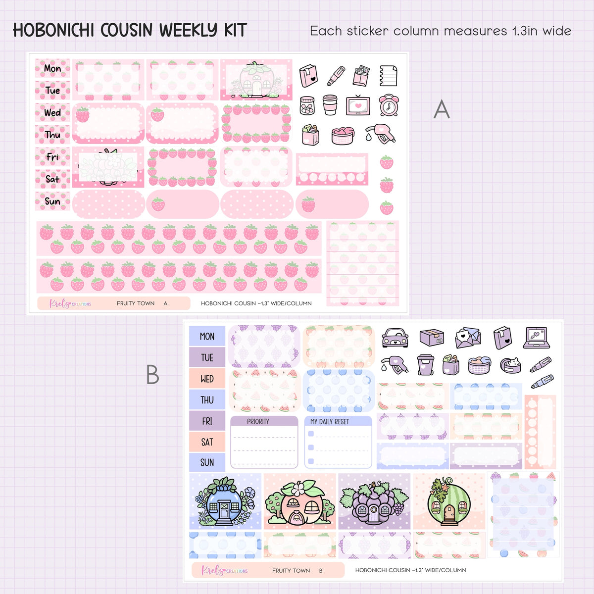 Fruity Town  | Hobonichi Cousin