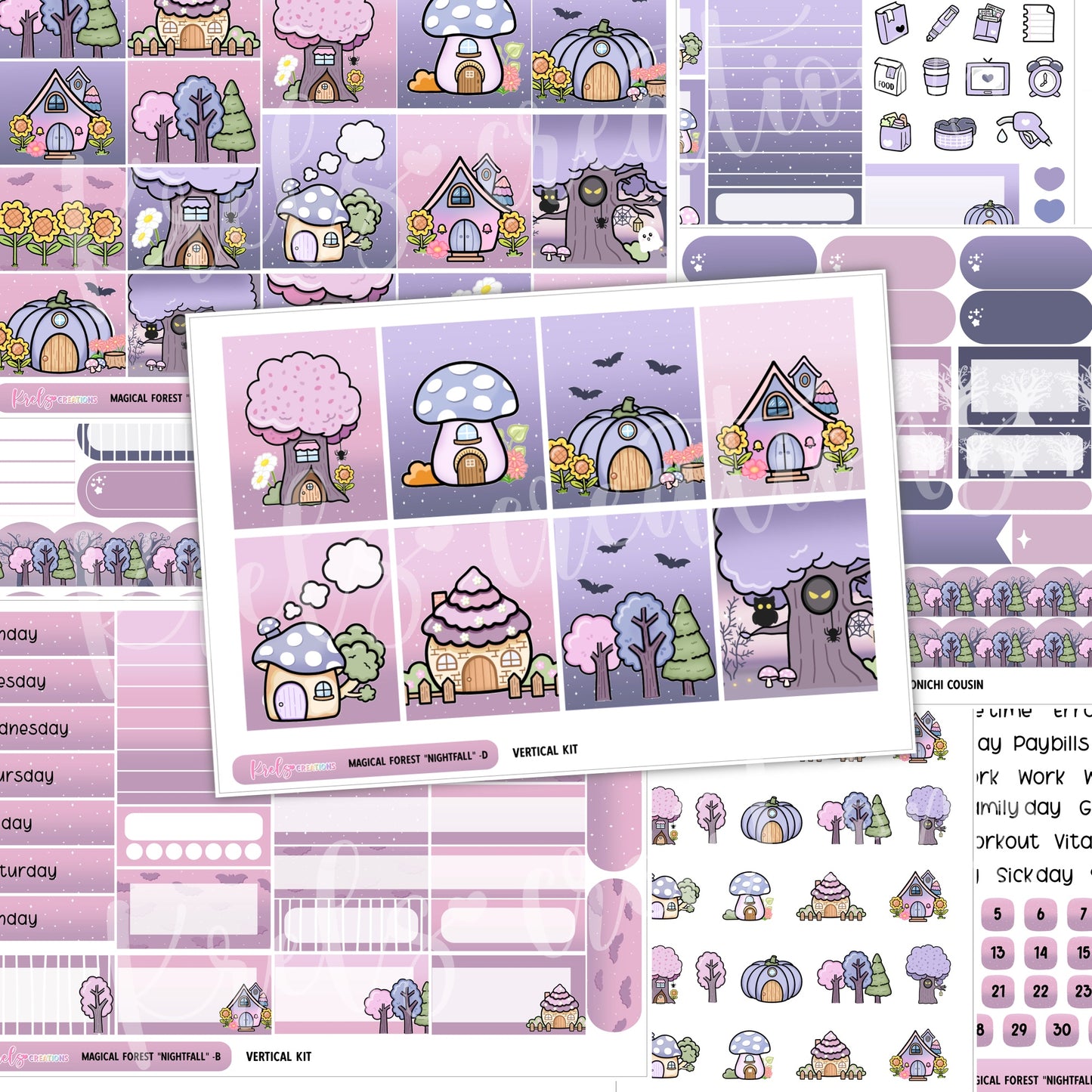 Magical Forest "Nightfall" | Choose a kit