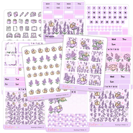 Buzzing in Petals | Hobonichi week