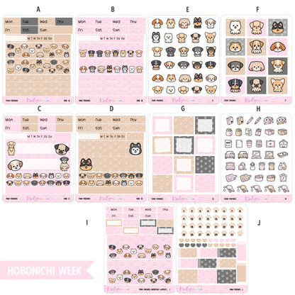 Paw Friends | Hobonichi week