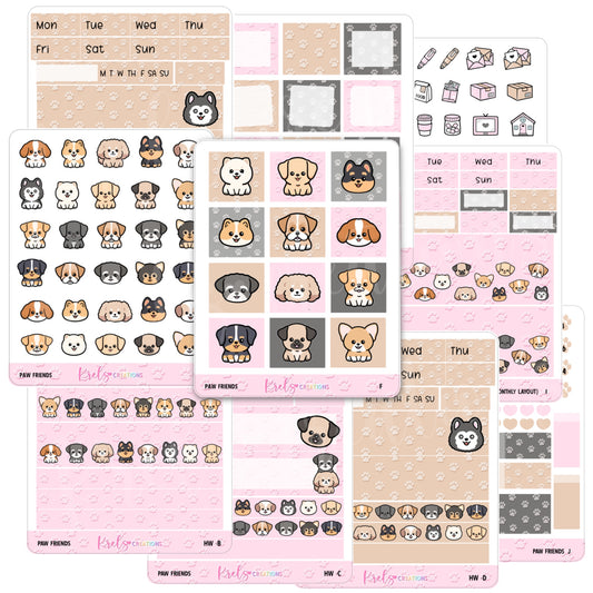 Paw Friends | Hobonichi week