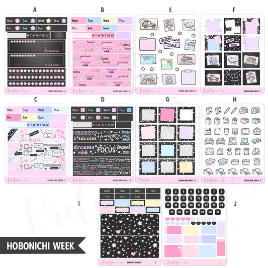 Vision and Goals | Hobonichi week
