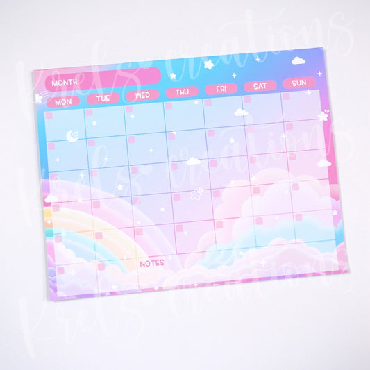 Calendar Notepad | Rainbow
