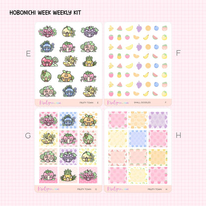 Fruity Town | Hobonichi Week