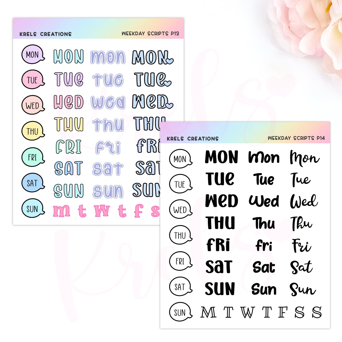 Decorative/Functional stickers