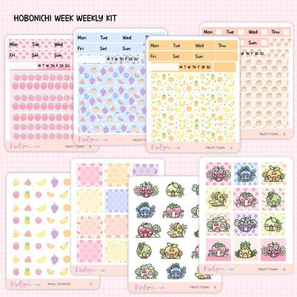 Fruity Town | Hobonichi Week