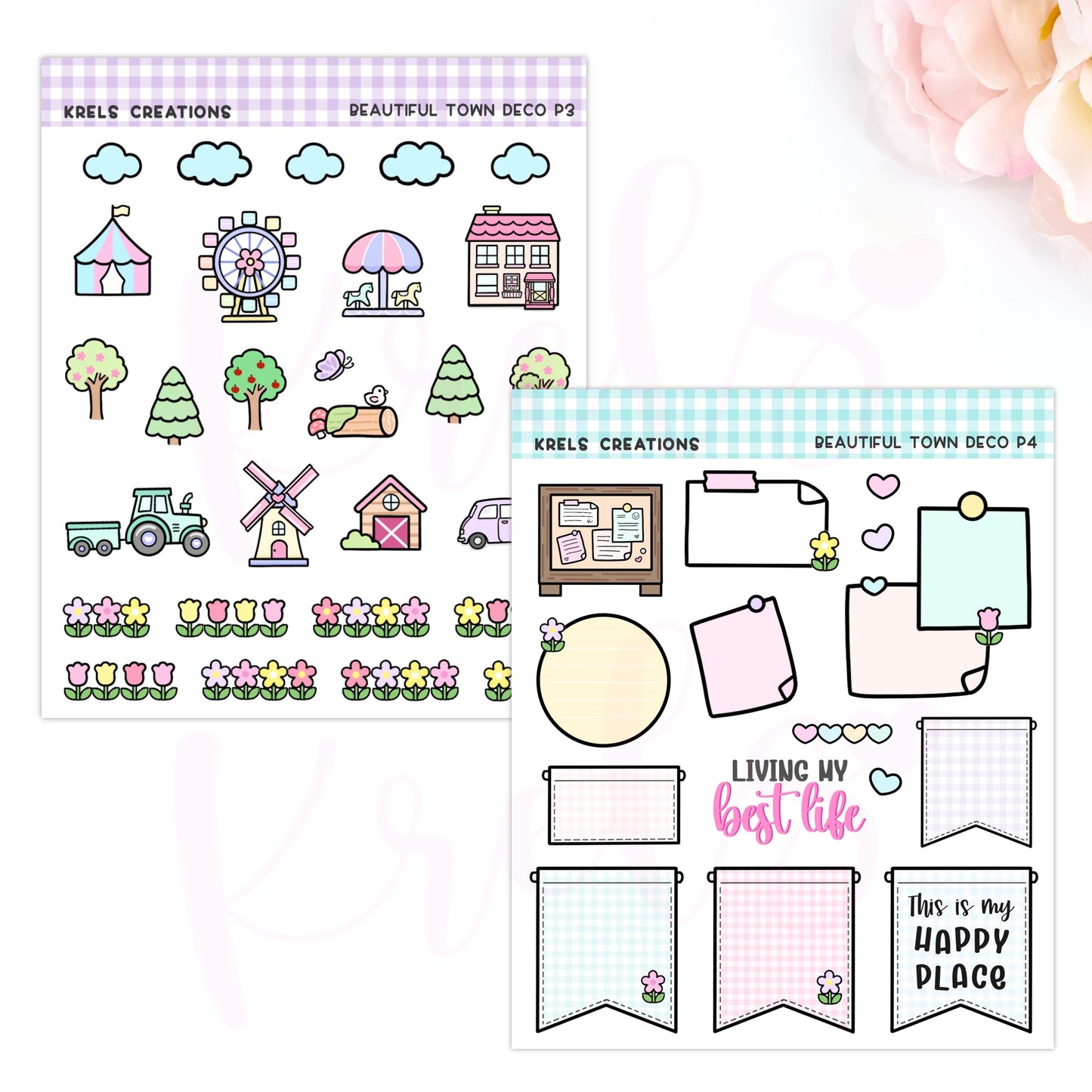 Decorative/Functional stickers