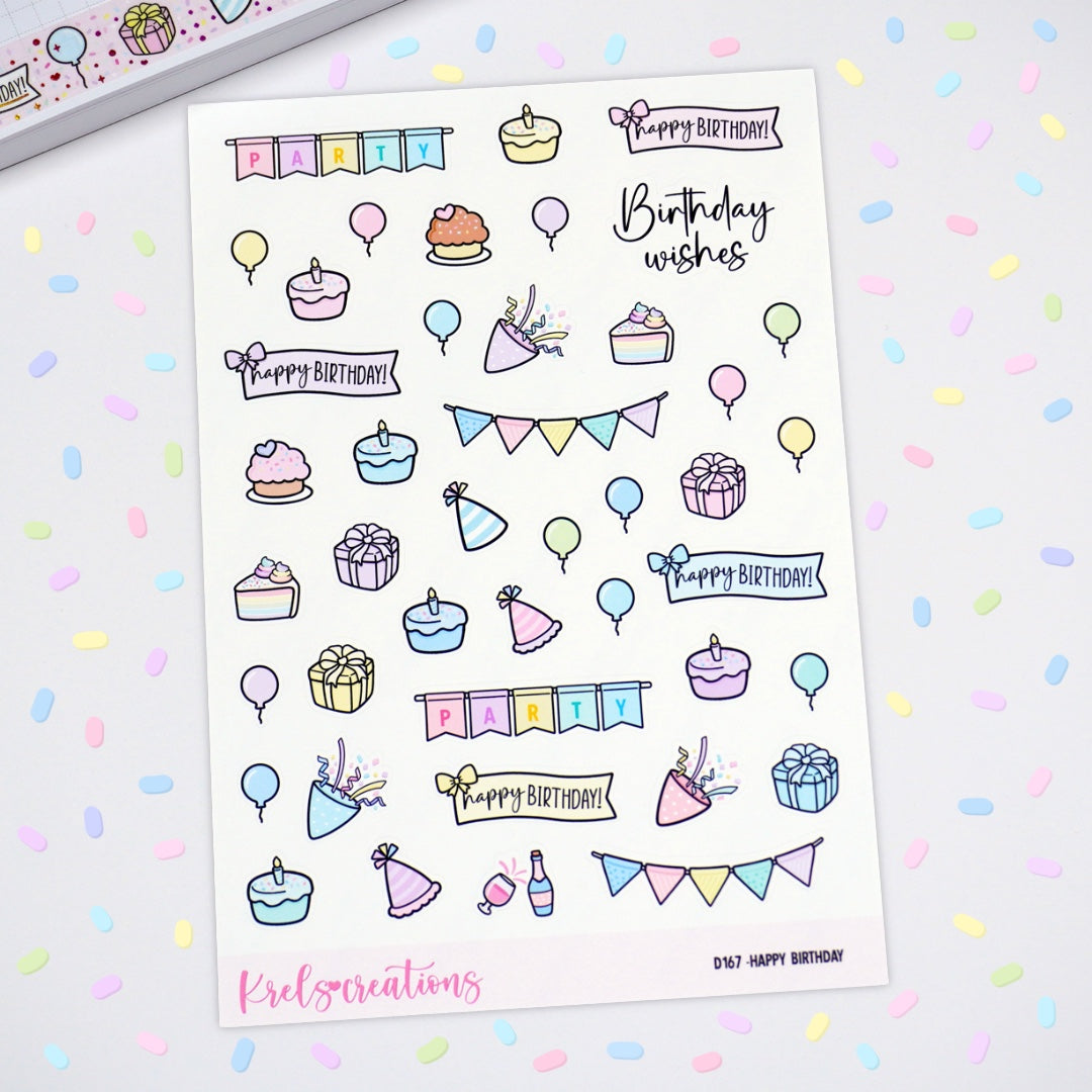 D167 | Happy birthday