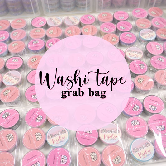 Washi Tape Grab Bag ( Limit 2 Per Customer)