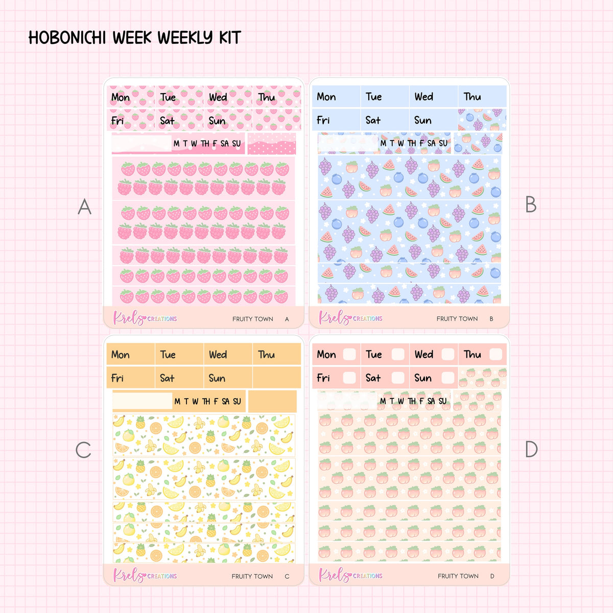 Fruity Town | Hobonichi Week