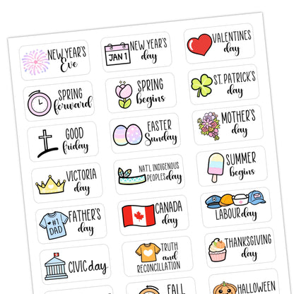 D115 | Canada Holidays and some events