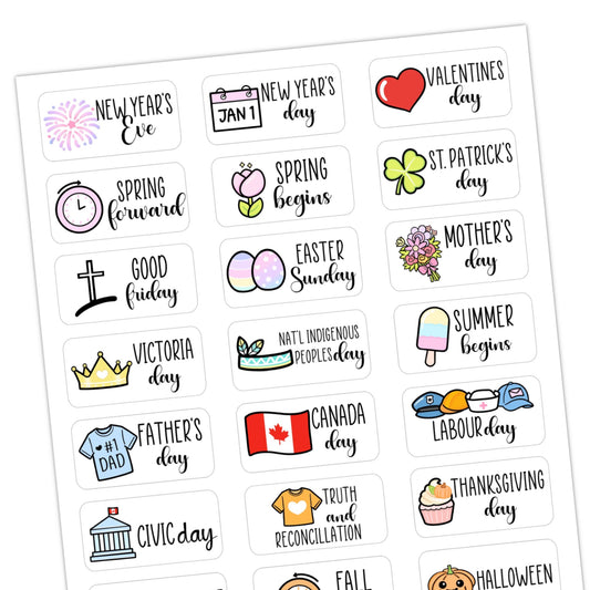 D115 | Canada Holidays and some events