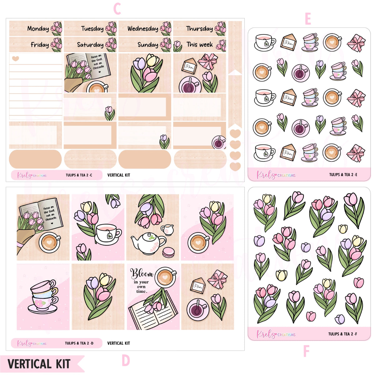 Tulips & Tea 2  | Choose a kit