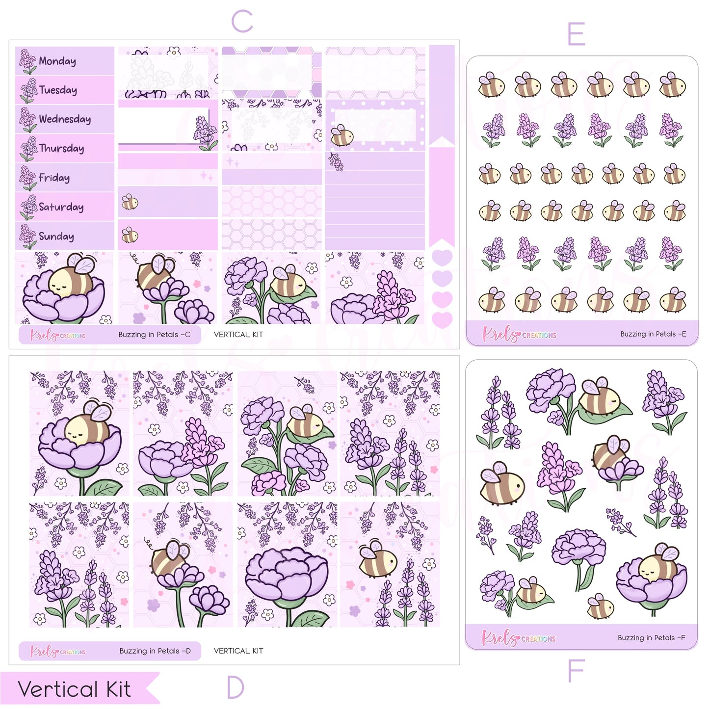 Buzzing in Petals  | Choose a kit