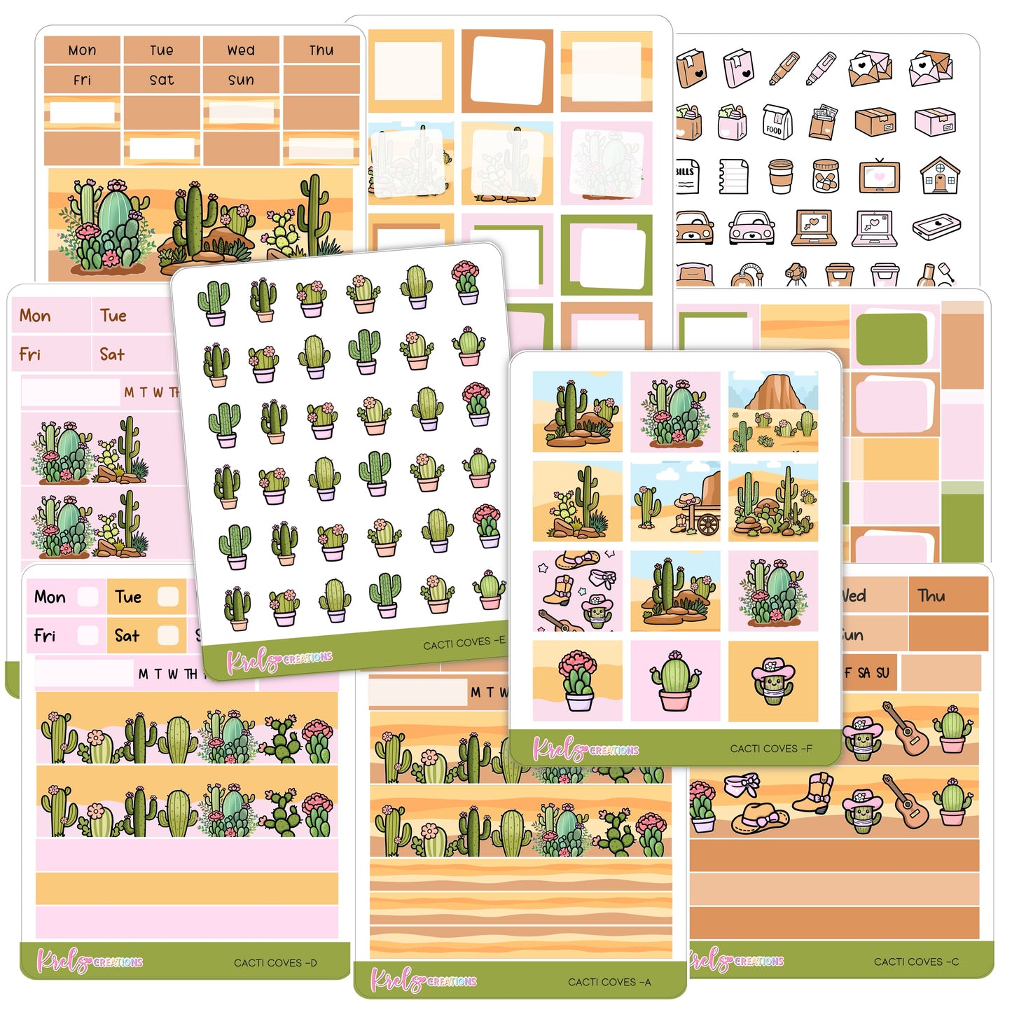 Cacti coves | Hobonichi week