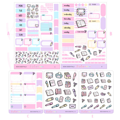 Desk Essentials | Journaling sticker