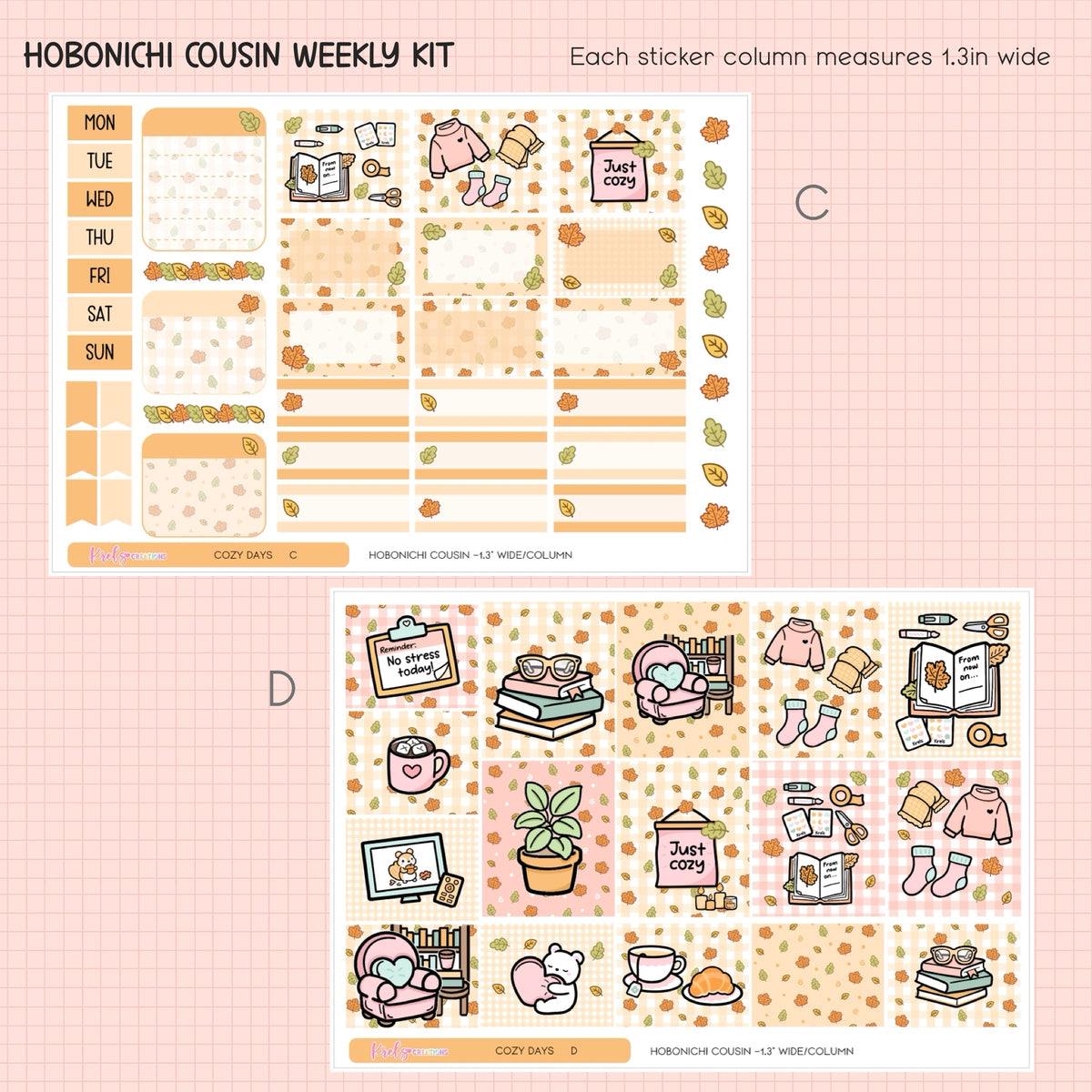 Cozy Days  | Hobonichi cousin