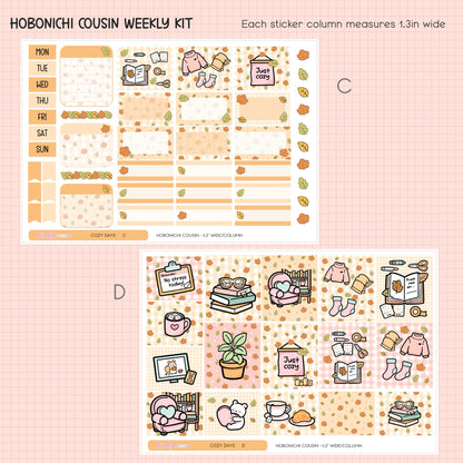 Cozy Days  | Hobonichi cousin
