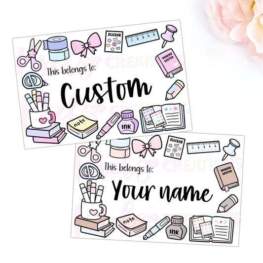 Custom Name -This belongs to