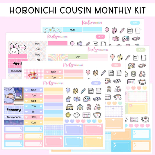 Hobonichi Monthly Kits | HC45-56