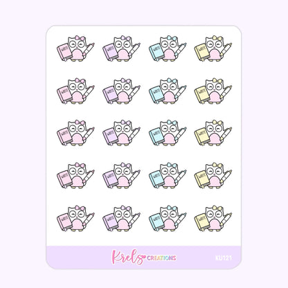 KU121 | Kuku notebook and pen