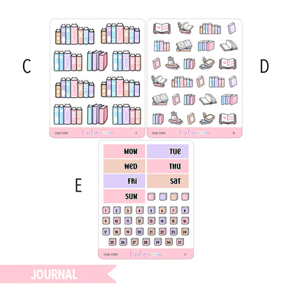 Your story | Journaling sticker