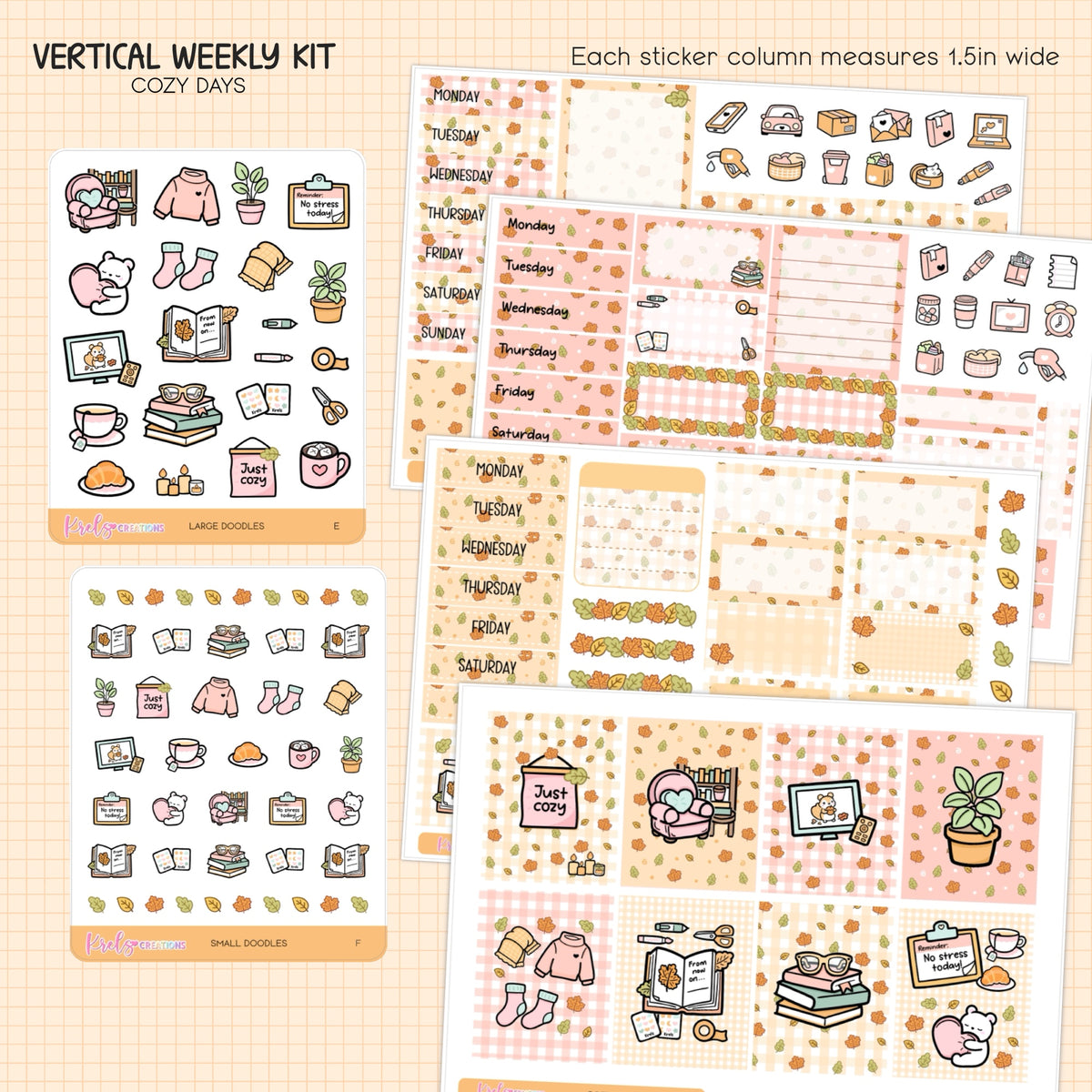 Cozy Days  | Vertical kit