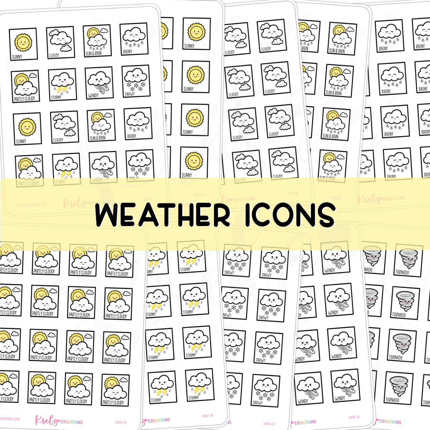 S035 | Weather Icons | Neutral