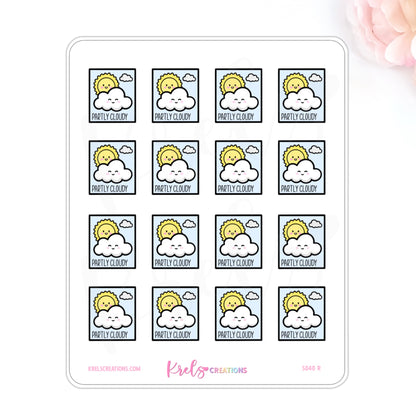 S035 | Weather Icons | Pastel