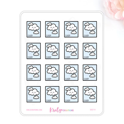 S035 | Weather Icons | Pastel