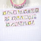 Paper and pen | Silver foil | 15mm washi tape
