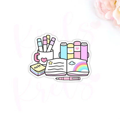 Planners vinyl die-cut sticker
