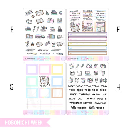 Planner love 2 | Choose a kit