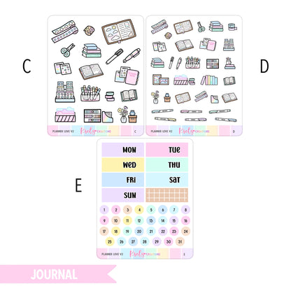 Planner love 2 | Journaling sticker