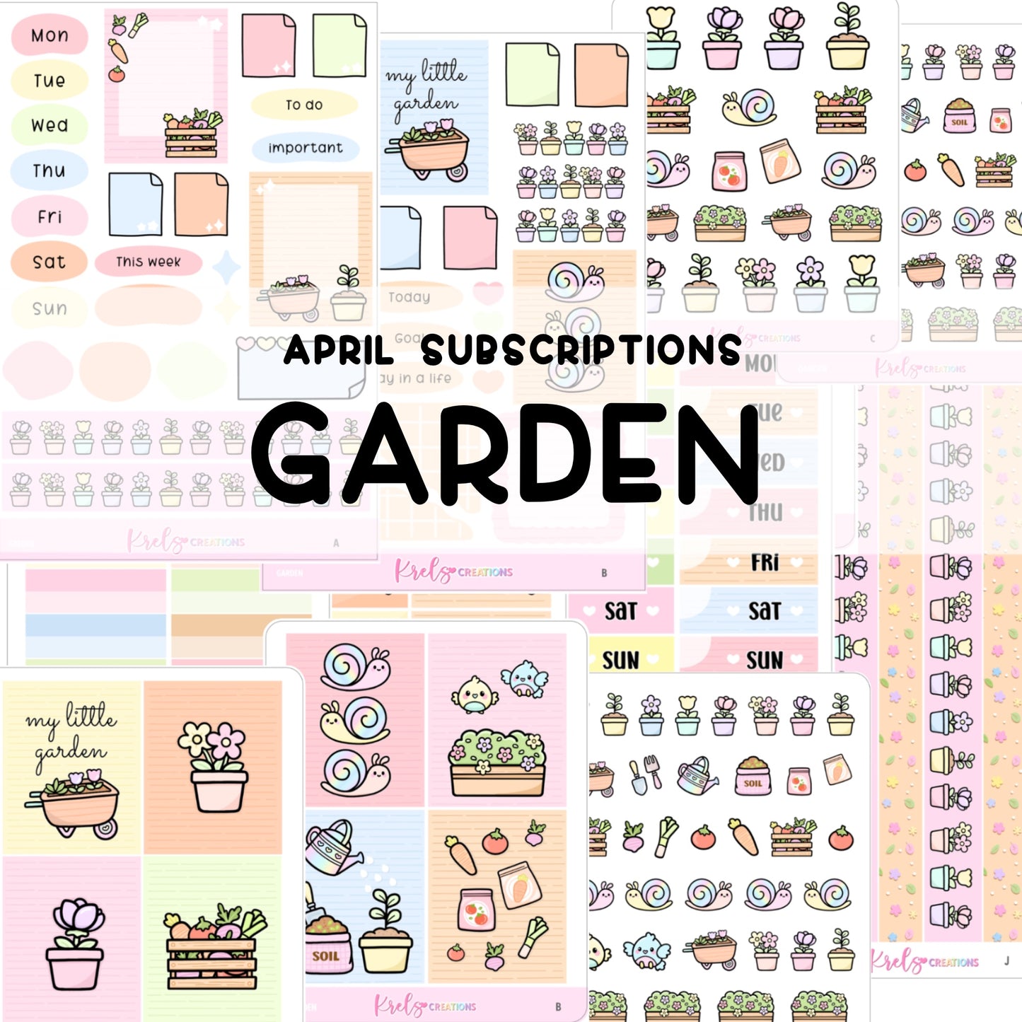 STICKERS & WASHI TAPE Subscription