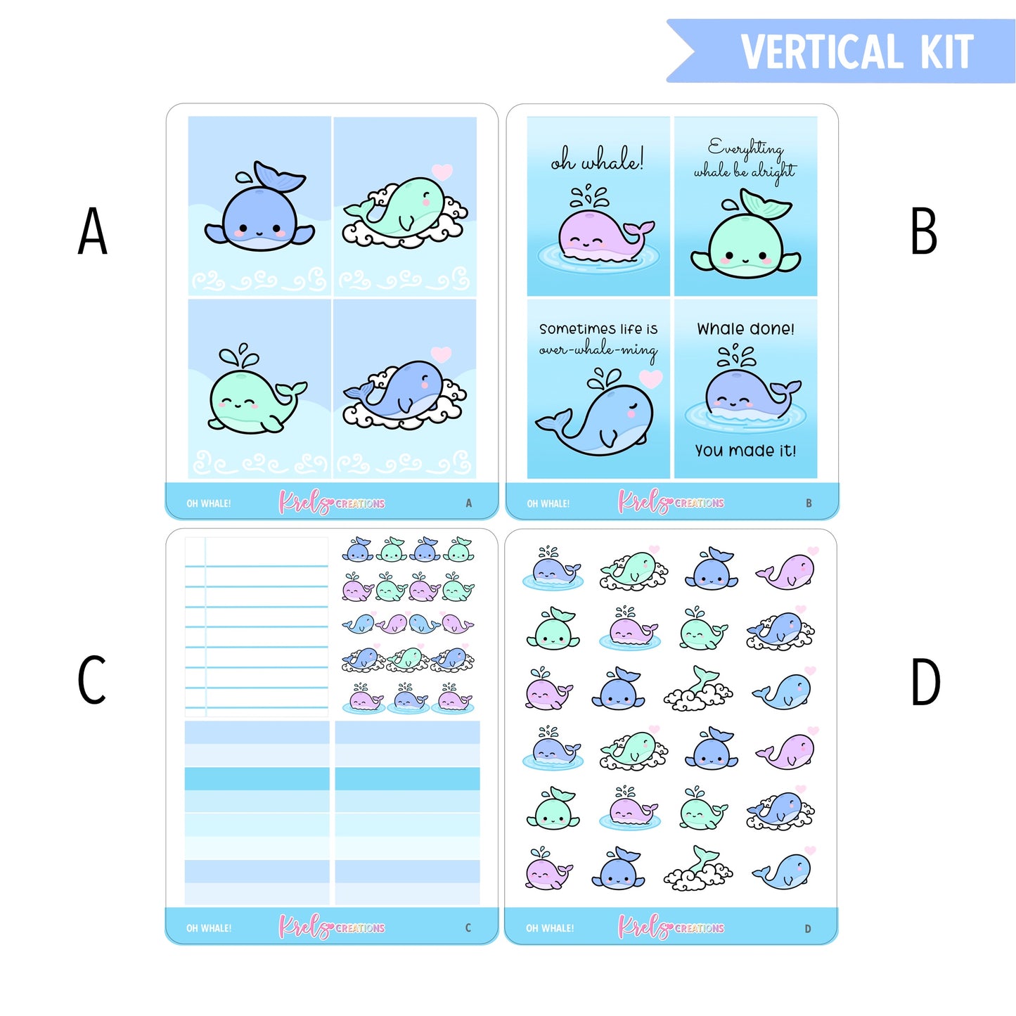 Oh Whale! | Choose a kit