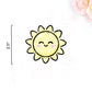 Smiley Sun | Die-cut sticker