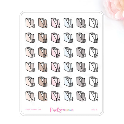 S002 | File Organizer Stickers