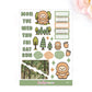 D140 | Chibi Big foot Journaling sticker