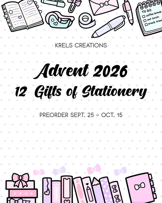 ADVENT 2026 (PRESALE SEPT. 25 - OCT. 15)