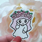 KRELS flower crown | Die-cut sticker