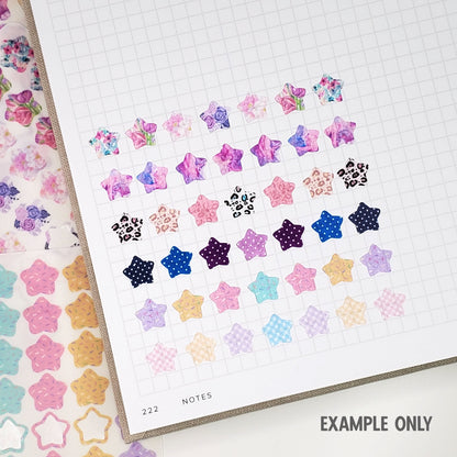 SPRINKLES | Medium Star | Transparent