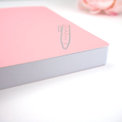 B6 Grid Notebook | PINK
